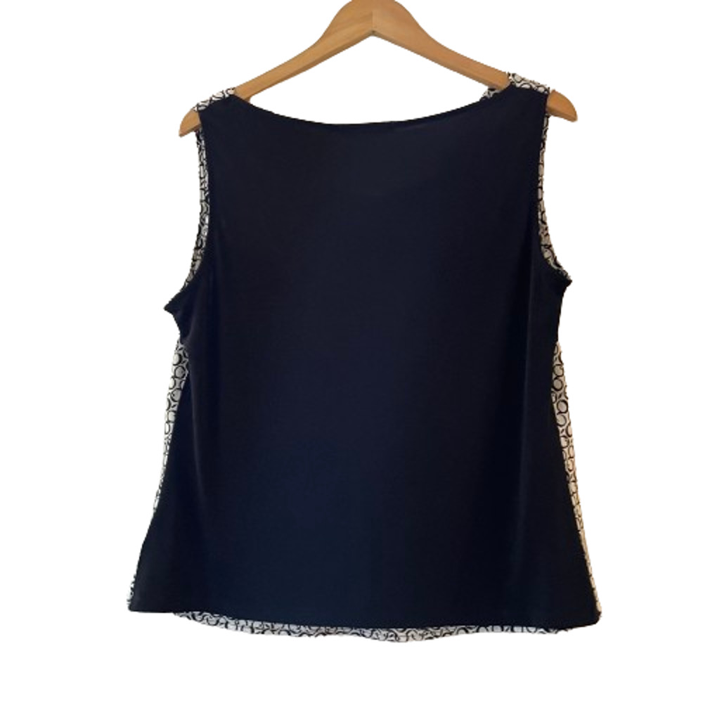 Ellen Tracy Cowl Neck Blouse Top - Picture 3 of 6